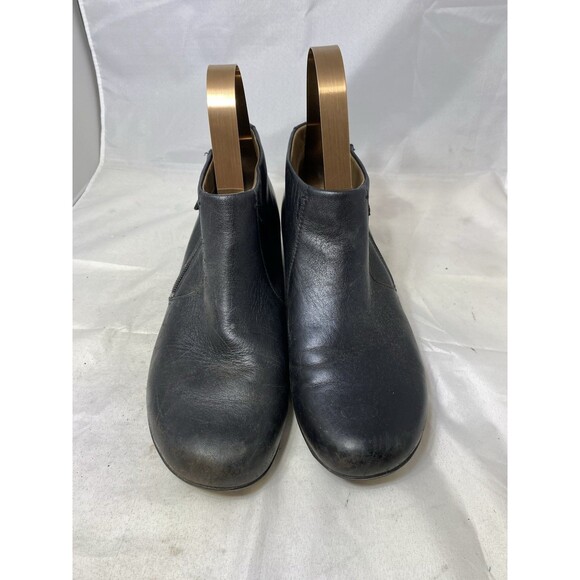 Dansko Boots Womens Fifi Ankle Black Leather Zip Comfort Shoes Size 40 US 9 - Picture 5 of 9